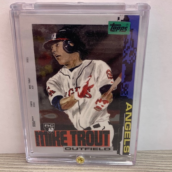 Project 2020 Mike Trout Artist Jacob Rochester #85 (MISC7) - Picture 1 of 2